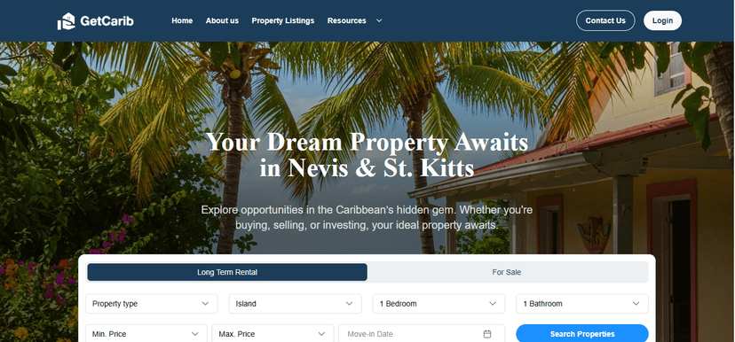 Custom Web App screenshot